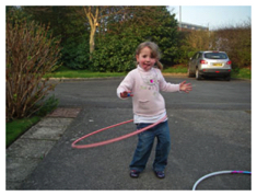 Emily hooping