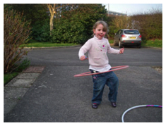 Emily hooping