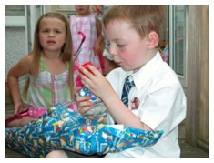 Opening presents