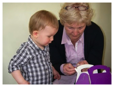 With nanny