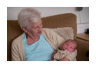 With Great Grandma