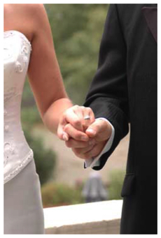 Holding hands