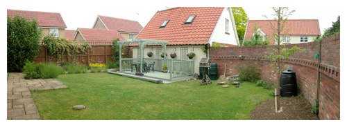 Garden panorama
