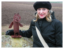 Helen with Barmy Owl