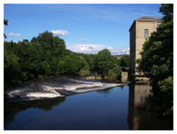 River Aire, Saltaire