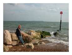 Helen by breakwater